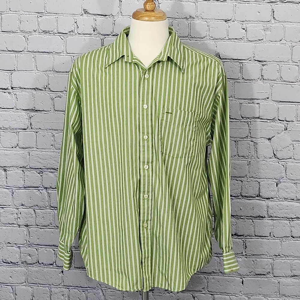 Van Heusen Long Sleeve Shirt Size L